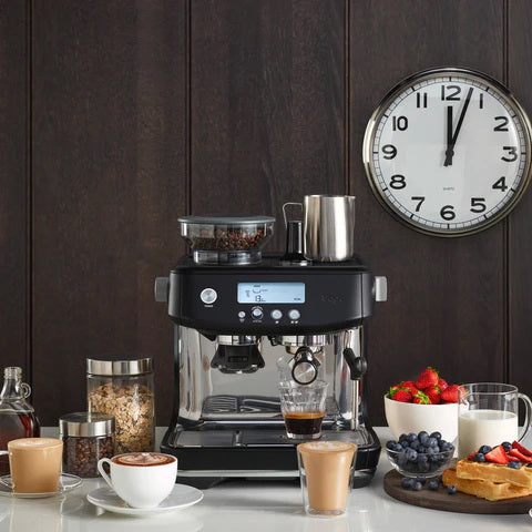 Sage Barista Pro - Truffle Black met gratis cadeau t.w.v. €205