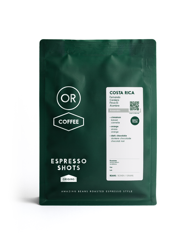 Costa Rica Fernando Cordero - Anaeobic specialty coffee for espresso - 250g