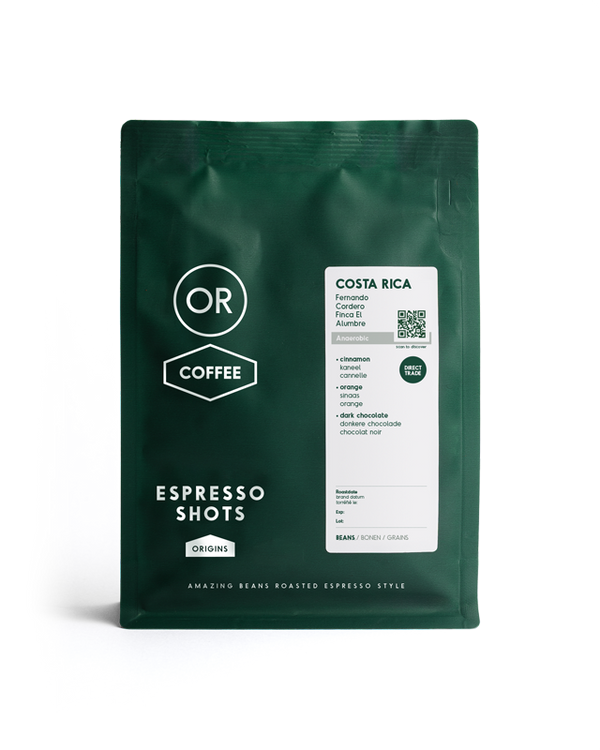 Costa Rica Fernando Cordero - Anaeobic specialty coffee for espresso - 250g