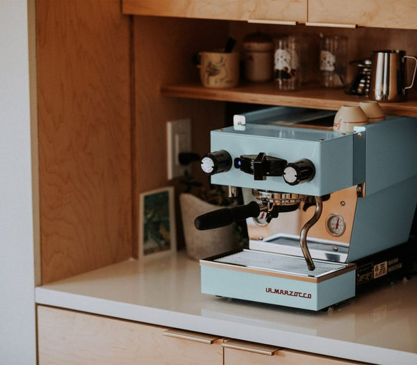 La Marzocco Linea Micra - Blue with free gift worth €205